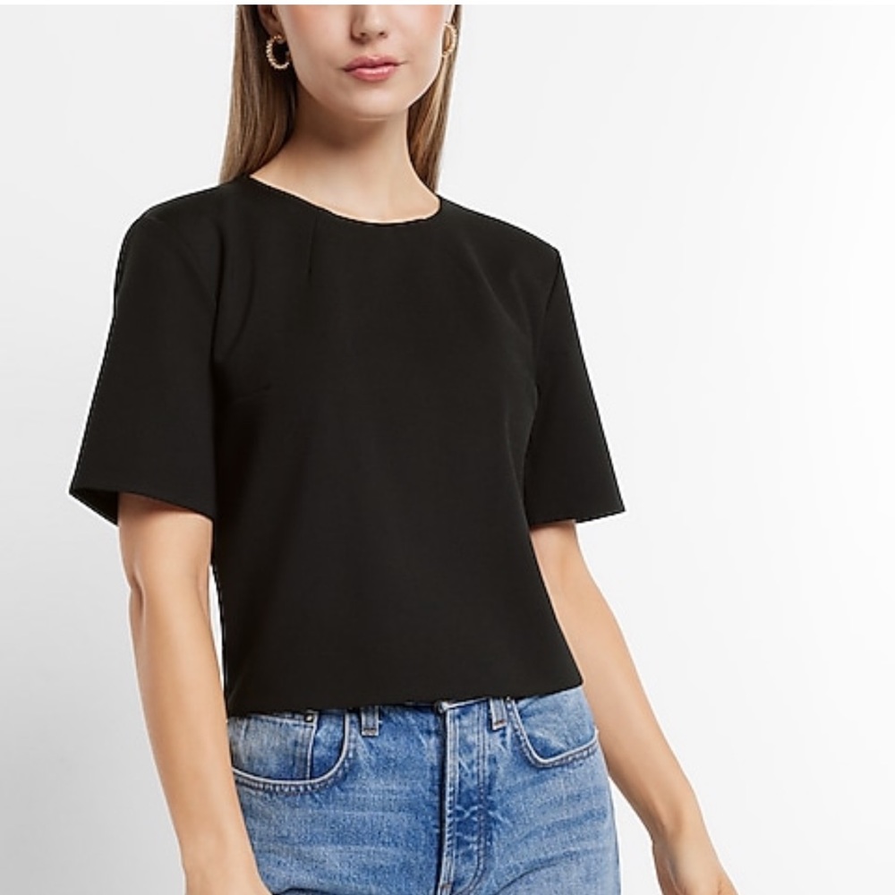 Express Skimming Ponte Tee NWT